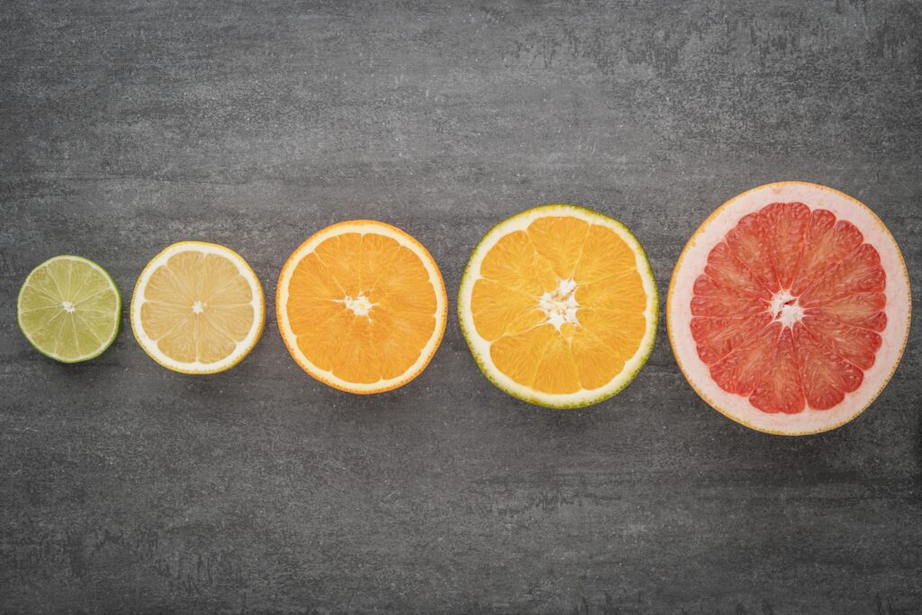 types of citrus fruits